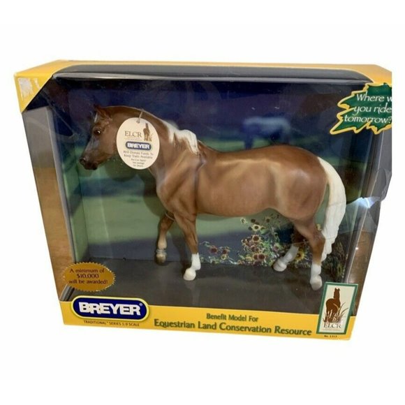 Breyer Toys Breyer Palomino Equestrian Land Conservation Resource Benefit Model Poshmark